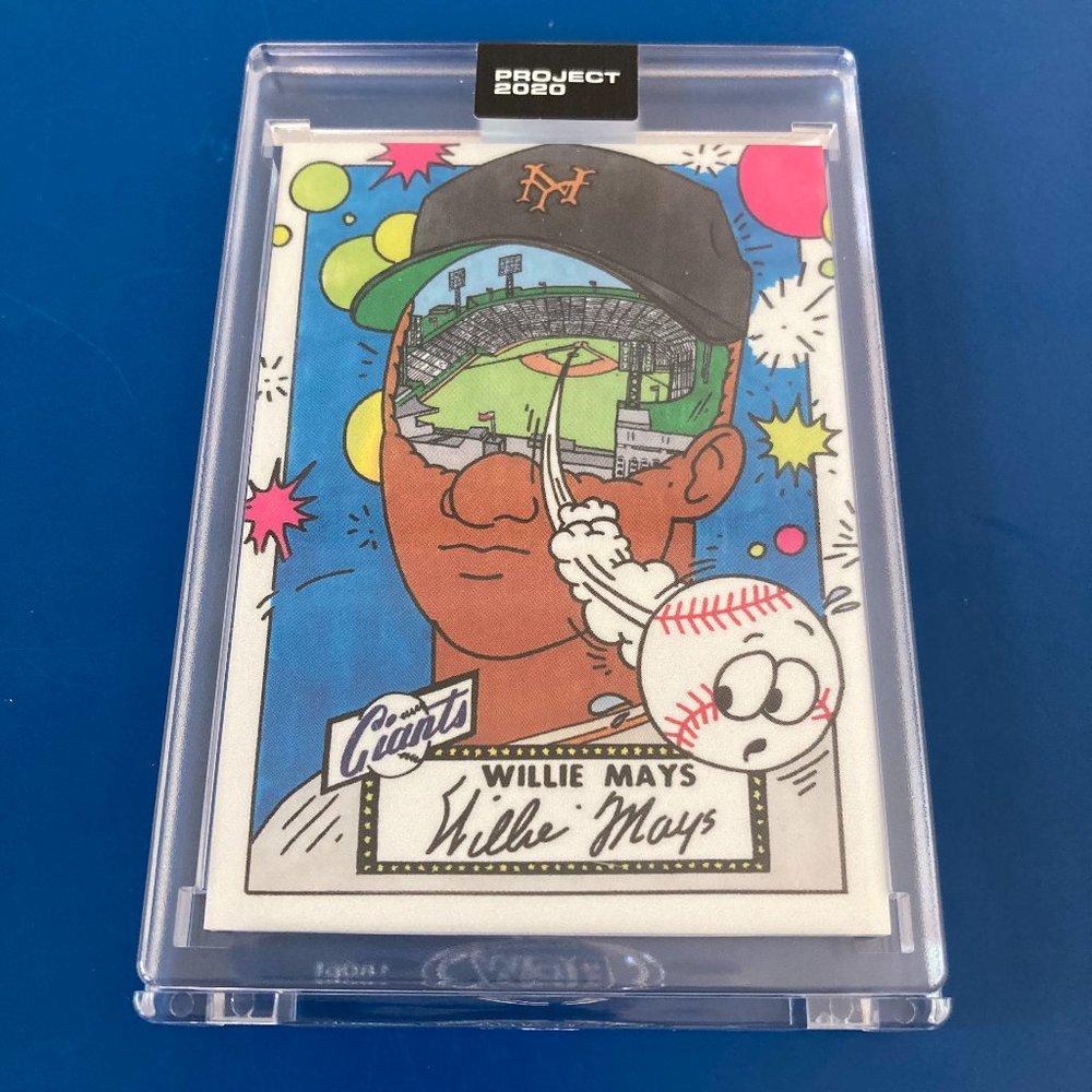Topps Project 2020, Willie Mays Baseball Card by Ermsy, #288